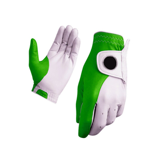 Golf Fitness Industries Genuine Leather Golf Glove Right Hand Non-Slip <b>Hook</b> And Loop Closure Unisex Sports Glove - Product Image 6