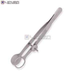 Pinzas Desmarres para Calázion, Placa de 23mm, Mango Plano de 12x20mm, 36 Pulgadas (92cm), Instrumentos Médicos Oftálmicos - Product Image 6