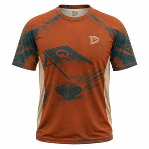 Camiseta Deportiva Personalizada para Hombre, Estilo Desgastado, Malla Transpirable, Sublimada, para Torneos - Product Image 2