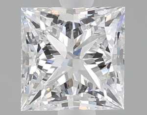 Diamante de Laboratorio con Corte Princesa, 1 Ct, Color D, Claridad IF, Pulido HPHT, Calidad IGI, para Fabricación de Anillos, B2B - Product Image 2