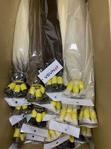 Pelo a granel precio al por mayor color naranja oscuro 100% cabello virgen vietnamita de alta calidad de la Nasa Hair Genius weft - Product Image 4