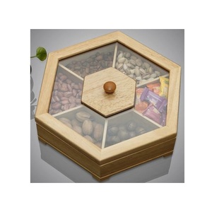 Premium Wooden Spice <b>Box</b> with Lid Kitchen Organizer for Masala <b>Herbs</b> Seasonings Tea and Dry Ingredients - Product Image 6