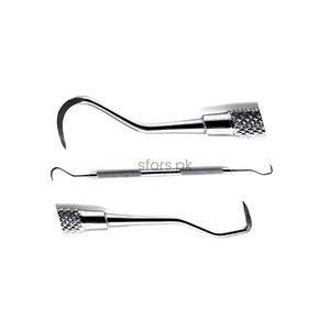 Jacquette - Instrumento Dental de Doble Punta para Limpieza de Dientes Anteriores, Herramienta Dental de Acero Inoxidable de Alta Calidad - Product Image 4