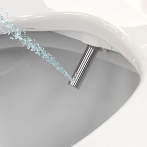 TREVI ALB-3500 Asiento de Bidé Electrónico de Plástico Moderno, Diseño Ecológico, Presión y Temperatura de Agua Ajustables, Sin Necesidad de Instalación - Product Image 4