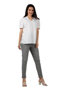 Top elegante de color sólido para mujer, muy demandado, ideal para uso casual y de oficina. Opciones disponibles de proveedor indio. - Product Image 6