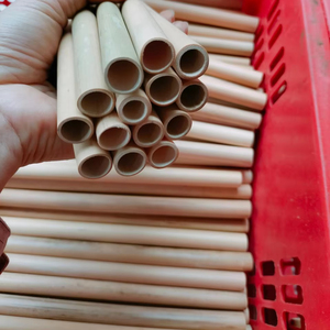 Pailles réutilisables en bambou biodégradables élégantes choix écologique pour les boissons sans plastique fêtes vertes et les maisons durables conscientes - Product Image 2