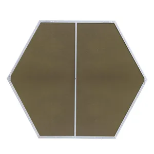 Espejo de Pared Hexagonal, Espejo Decorativo Geométrico de Vidrio Minimalista para Sala de Estar - Product Image 5