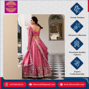 ชุดเลเฮนกา โจลี ดูปัตตา งานถักโครเชต์สีทอง งานหนัก สวยงาม หรูหรา สไตล์อินเดียดั้งเดิม ยาวคลุมพื้น คุณภาพสูง สำหรับผู้หญิง - Product Image 3