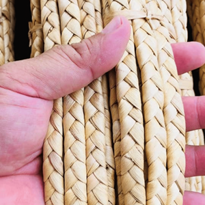 Water Hyacinth braided rope natural water hyacinth material for <b>basket</b> weaving and home decor Vietnam supplier - Product Image 3