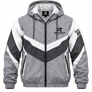 Unisex Outdoor Waterproof <b>Windbreaker</b> Jacket Autumn Breathable Fishing <b>Camping</b> Windproof Front Logo Polyester/Nylon Clothing - Product Image 2