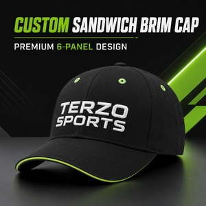 Gorras de Béisbol Personalizadas al por Mayor con Visera Curva, Transpirables, Impermeables, de Lona y Algodón, de 6 Paneles, con Estampado Digital, Bolsillos y Etiqueta Privada - Product Image 1