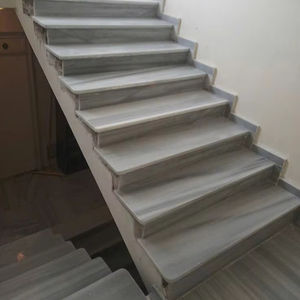 Marbre naturel du Vietnam pour revêtement d'escalier, design moderne, pierre durable et imperméable pour villas, hôtels, appartements (utilisation extérieure) - Product Image 1