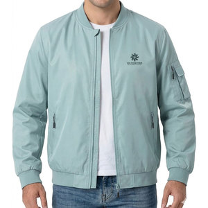 Trendy <b>Men</b> Bomber <b>Jacket</b> Casual Zip Front Stylish Street Fashion <b>Lightweight</b> Outerwear Winter <b>Jackets</b> - Product Image 1