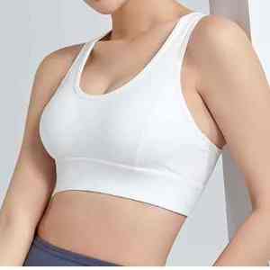 Sujetador deportivo de alto impacto para mujer, con logo personalizado, a prueba de golpes, hermoso diseño en la espalda, ideal para fitness, deportes, entrenamiento y yoga. - Product Image 6