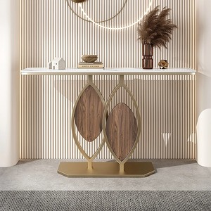 Table console moderne LINEA, table d'entrée décorative, table console design, mobilier minimaliste, décoration moderne de luxe - Product Image 5