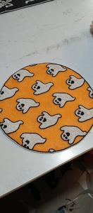 Mantel Individual Ovalado de 14-15 Pulgadas Hecho a Mano con Cuentas, Técnica de Jacquard de Algodón Bordado, Antideslizante, Lavable, Ecológico para el Hogar - Product Image 3