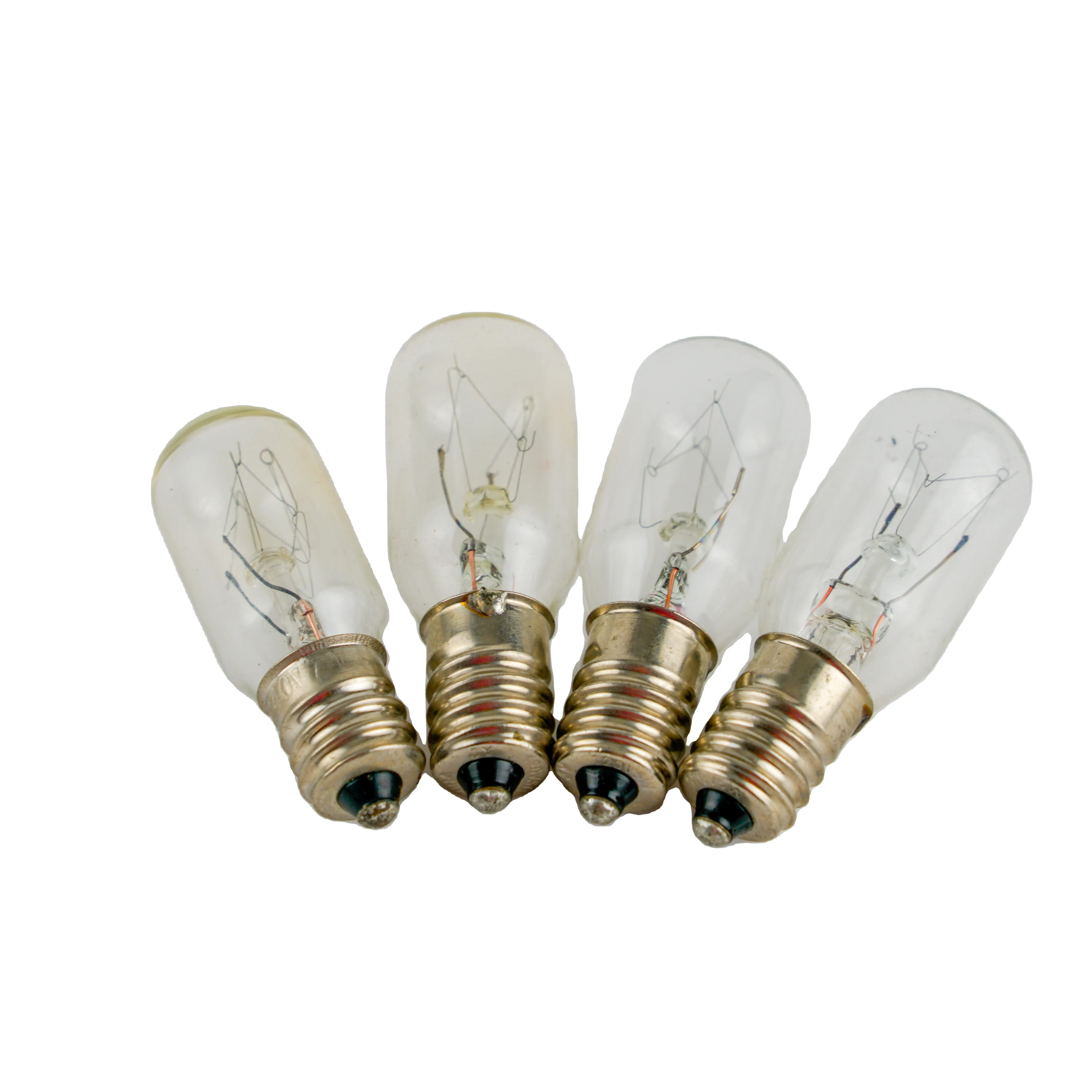 Bombilla incandescente para nevera T17 E17 E14s E12 15W 25W 40W