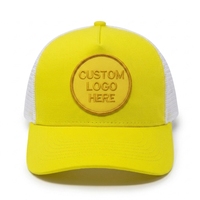 Casquettes Trucker 5 Panneaux Personnalisées OEM, Visière Pré-courbée Structurée, Faible MOQ, Fabricant et Fournisseur d'Articles de Tête ODM