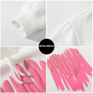 Derniers modèles de sweats à capuche imprimés en relief pour homme, de haute qualité, respirants, légers, tendance, à prix bas. - Product Image 6