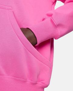 New Custom Women's Long Sleeve Pullover Hoodie Autumn/Winter Heavyweight 100% Cotton Knitted Fabric High Quality Logo - Product Image 3