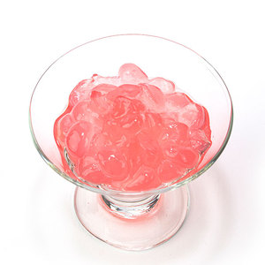 Billes de gelée de cristal Sakura - Ingrédients pour bubble tea en provenance de Taïwan pour desserts et friandises glacées - Product Image 3