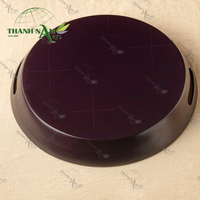 Plateau en bambou vietnamien fait à la main - Écologique Durable Léger Imperméable Recyclable Personnalisable Durable Décoratif