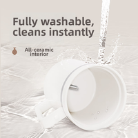 Mug à café à agitation magnétique automatique rechargeable en porcelaine fine, tasse auto-mélangeuse, shaker électrique pour protéines, pour la maison, le bureau, cadeau