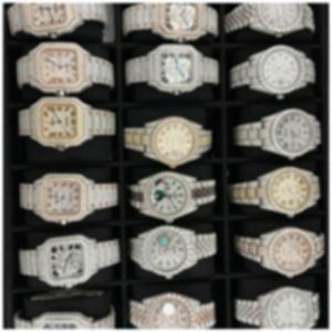 party wear real <b>diamond</b> <b>watch</b> for men and women luxury custom iced out fashion analog dress wrist <b>watch</b> luxury men and women - Product Image 3