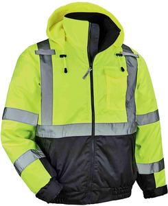 Men's High Visibility Working Hooded Pullover Sweatshirts <b>Cheap</b> Price Outdoor Work Safety Reflective Hoodie Manufacture - Product Image 6