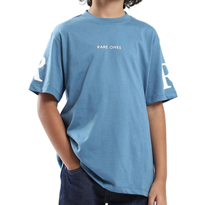 Camisetas de Verano para Niños, Informales, de Algodón Tejido, Etiquetas Personalizadas, Manga Corta, Estampados de Alta Calidad, Cuello Redondo, Hechas en Bangladesh - Product Image 5