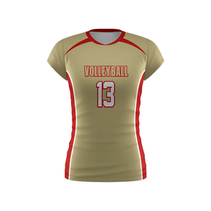 เสื้อวอลเลย์บอลขายดีที่สุด ลดราคา วัสดุโพลีเอสเตอร์คุณภาพสูง 100% ผลิตเสื้อวอลเลย์บอลตามสั่ง บริการ OEM - Product Image 1