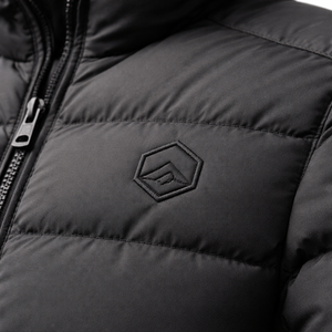 Veste matelassée noire pour homme en gros - Qualité supérieure, fournisseur OEM personnalisé - Product Image 4