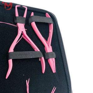 Kit Profesional de Herramientas para Extensiones de Cabello para Salón de Belleza, Color Rosa Bebé, con Alicates para Micro Anillos y Herramientas para Micro Anillos OEM - Product Image 4