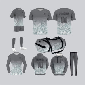 Venta caliente Nueva llegada Unisex Rugby Jersey Set 100% Tela de poliéster con nombre de equipo personalizado Impresión digital Entrenamiento Uso Combo Set - Product Image 1