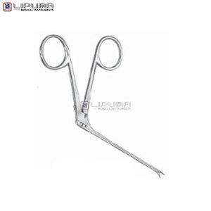 Instrumento Quirúrgico para Otología, Procedimientos ORL, Instrumentos Médicos, Pinzas Microquirúrgicas Greven para Oído, Curvadas hacia Abajo, 5 mm - Product Image 3