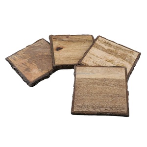 Posavasos de Madera con Acabado Clásico Premium, Diseño Ecológico Hecho a Mano para Hogar y Oficina, Elegancia Funcional, Protegen las Mesas de Derrames, 5 mm - Product Image 5
