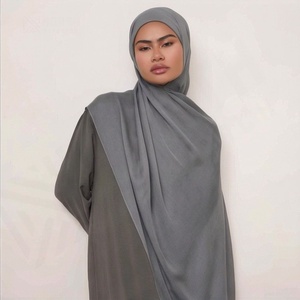 Hiyab Modal de Bambú Grueso de Alta Calidad para Mujeres Musulmanas, Multicolor, Personalizable, No Transparente, Premium - Product Image 3