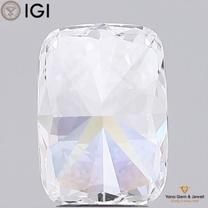 Diamant de laboratoire CVD de 3,00 carats avec certificat IGI, clarté VVS2, couleur D, taille coussin, pour bijoux élégants - Product Image 6