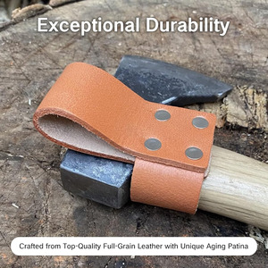 Porte-outils professionnel en cuir pour ceinture, avec boucle marteau, pour charpentiers, menuisiers et ouvriers du bâtiment, conception durable, en gros, à vendre - Product Image 6