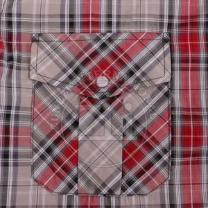 Camisa de Botones para Hombre, Bordado Personalizado, Tejido Waffle, Manga Larga, Doble Capa, Manga Corta a Cuadros, Franela FR Cálida para Otoño - Product Image 3