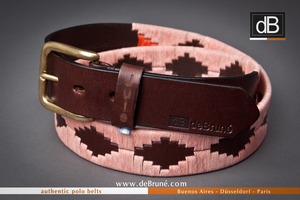 Ceinture en cuir brodée OEM - Ceinture unisexe pour cavalier équestre en cuir argentin, prix de gros - Product Image 3