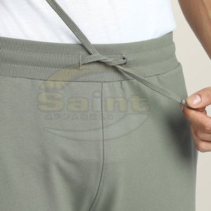 Ropa Deportiva Casual Ligera y Transpirable para Hombre, 100% Algodón Ecológico Premium, Diseño 2 en 1, Servicio OEM ODM, Venta al Por Mayor - Product Image 4