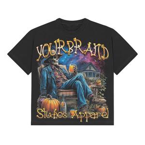 Camisetas de Hombre de Alta Calidad, Totalmente Personalizadas, 100% Algodón, Cuello Redondo, Corte Holgado, Precio de Mayoreo, 2026 - Product Image 1