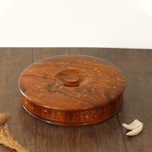 กล่องใส่เครื่องเทศไม้ทำมือพร้อมช้อน - Product Image 4