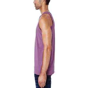 Débardeur sans manches pour hommes, T-shirt décontracté, couleur unie, à lacets, style Hip Hop, vente en gros - Product Image 4