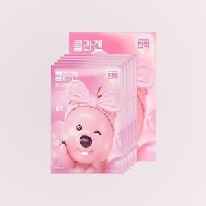 แผ่นมาส์กหน้า แจนมัง ลูปปี้ รีพลาย มี คอลลาเจน เฟเชียล ฟิต มาส์ก 5 แผ่น แผ่นมาส์กหน้า แผ่นมาส์กหน้า คอลลาเจน - Product Image 4