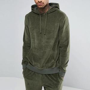 Ensemble de survêtement en velours respirant personnalisé pour homme, 2 pièces, pour l'hiver, taille plus, survêtement en velours pour homme - Product Image 4