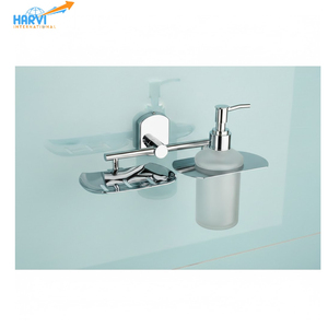 Distributeur de savon et de gel lavant mural multifonction Arion Collection au design moderne pour hôpitaux, salles de bain et hôtels - Product Image 3