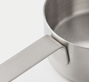Juego de tazas medidoras de acero inoxidable de primera calidad, herramientas de medición de metal, utensilios de cocina resistentes al calor, perfectos para cocinar y hornear - Product Image 2