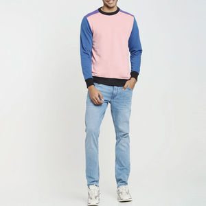 Sweat-shirt décontracté pour homme, style streetwear, coupe décontractée, haut tendance, vêtements de travail personnalisés, vente en gros USA, style workwear branché - Product Image 2